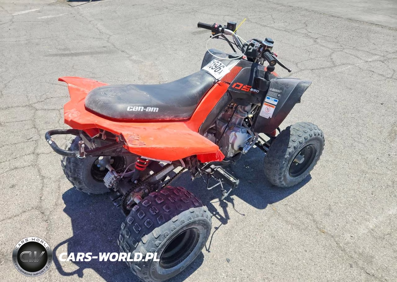 2022 Can-Am Ds 250 - Atv VIN:RFGUB2514NS030149 - 4