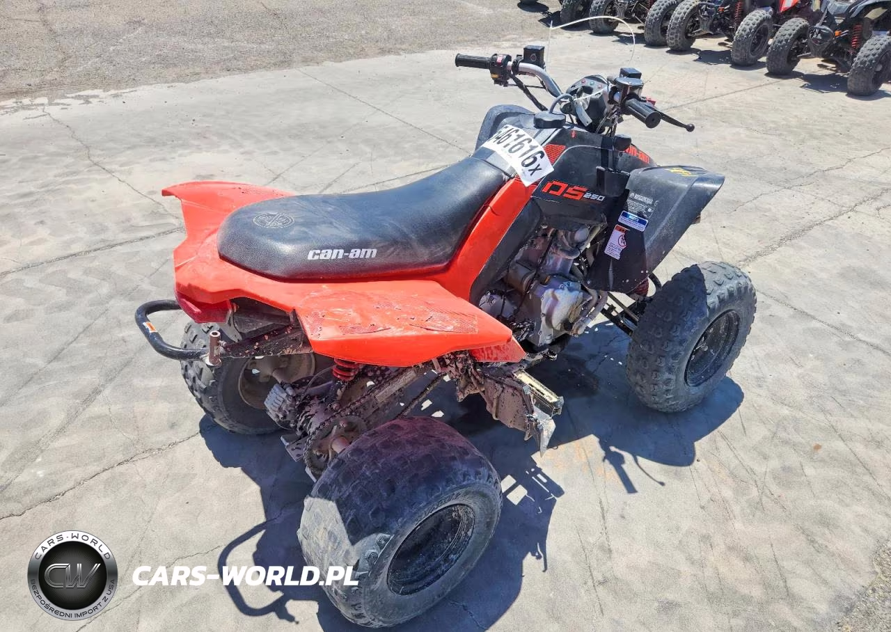 2022 Can-Am Ds 250 - Atv VIN:RFGUB2516NS030167 - 4