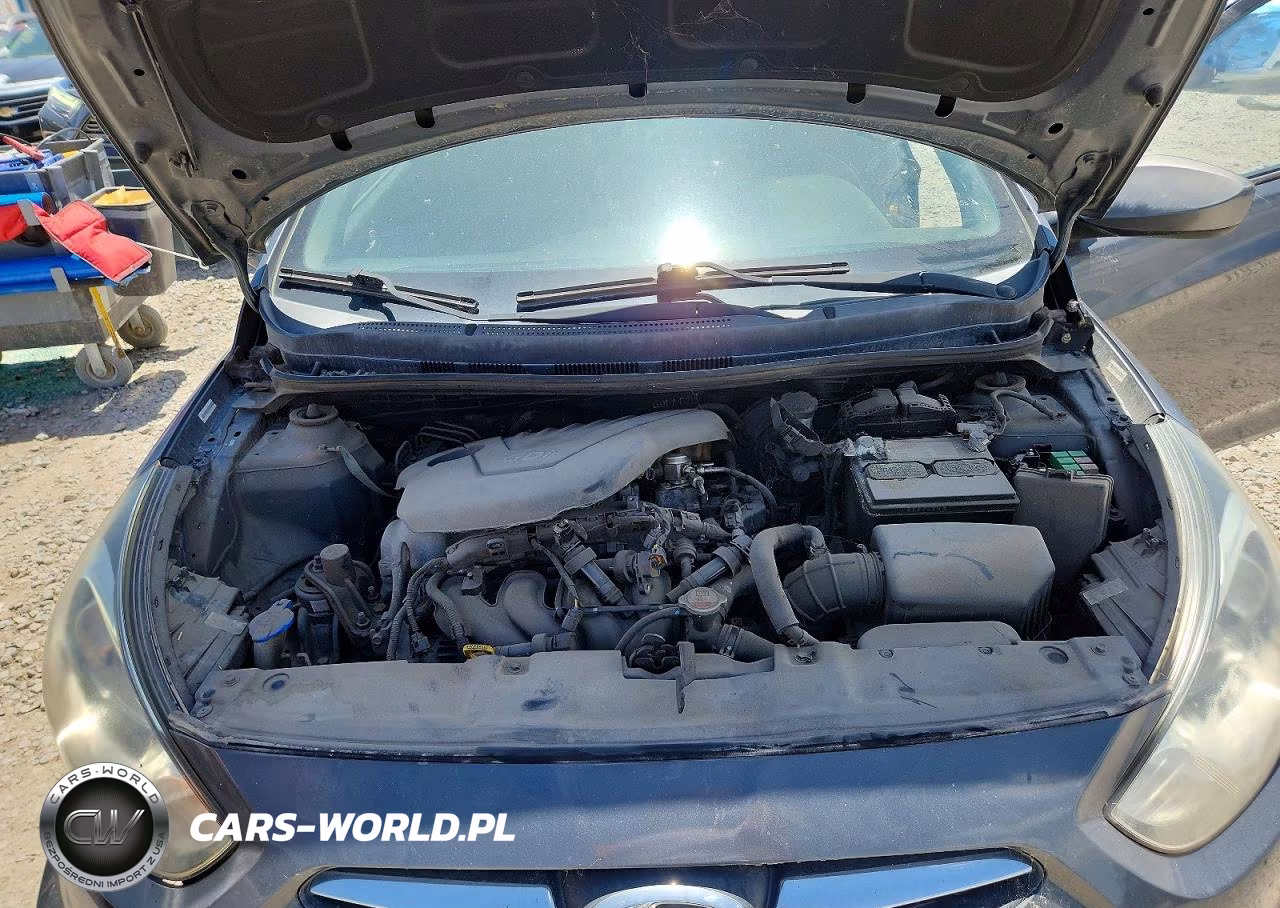 2012 Hyundai Accent Gls VIN:KMHCT5AEXCU056807 - 11