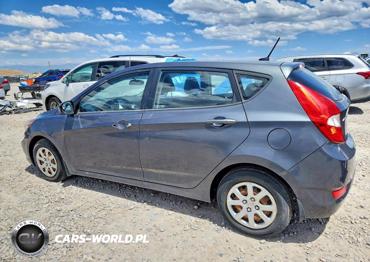 2012 Hyundai Accent Gls VIN:KMHCT5AEXCU056807 - 2