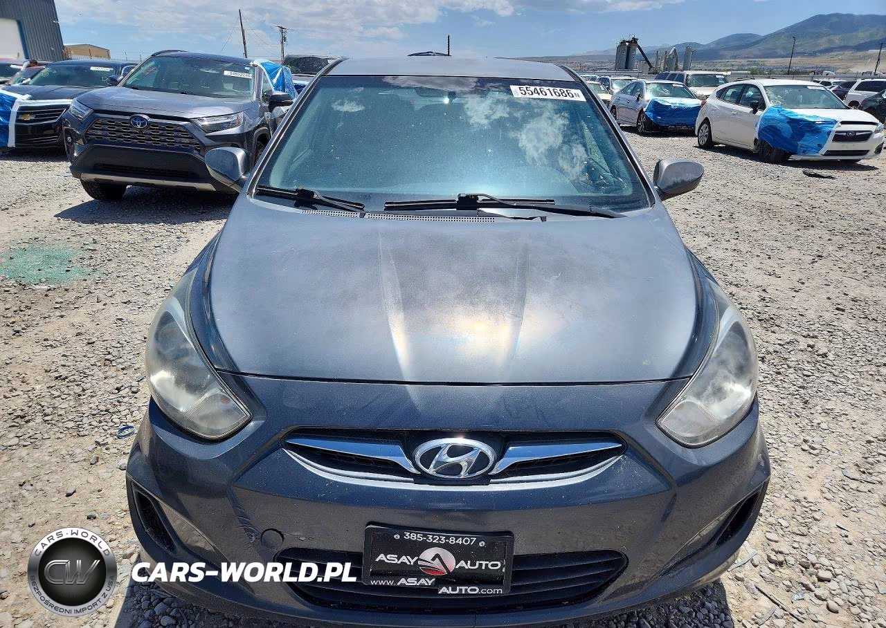2012 Hyundai Accent Gls VIN:KMHCT5AEXCU056807 - 5