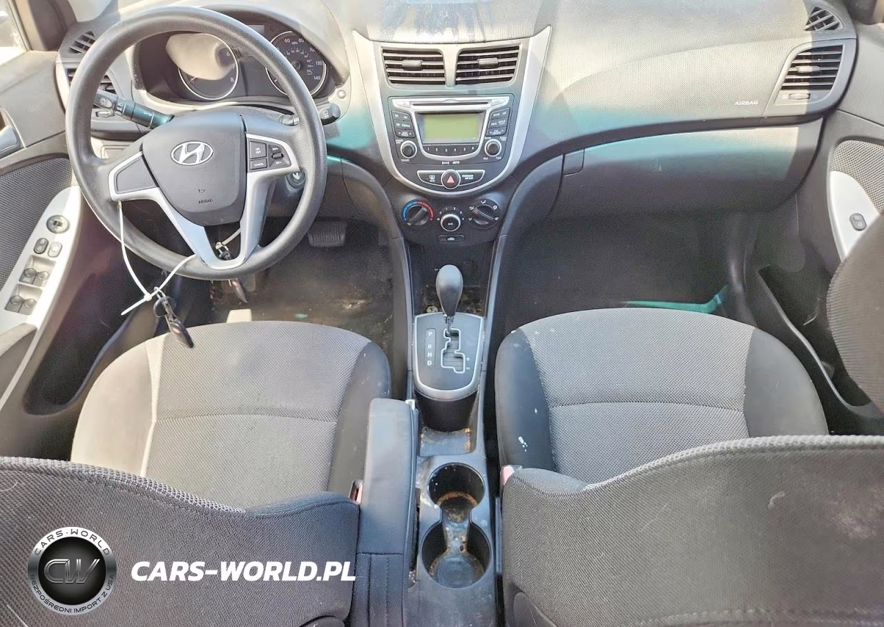 2012 Hyundai Accent Gls VIN:KMHCT5AEXCU056807 - 8