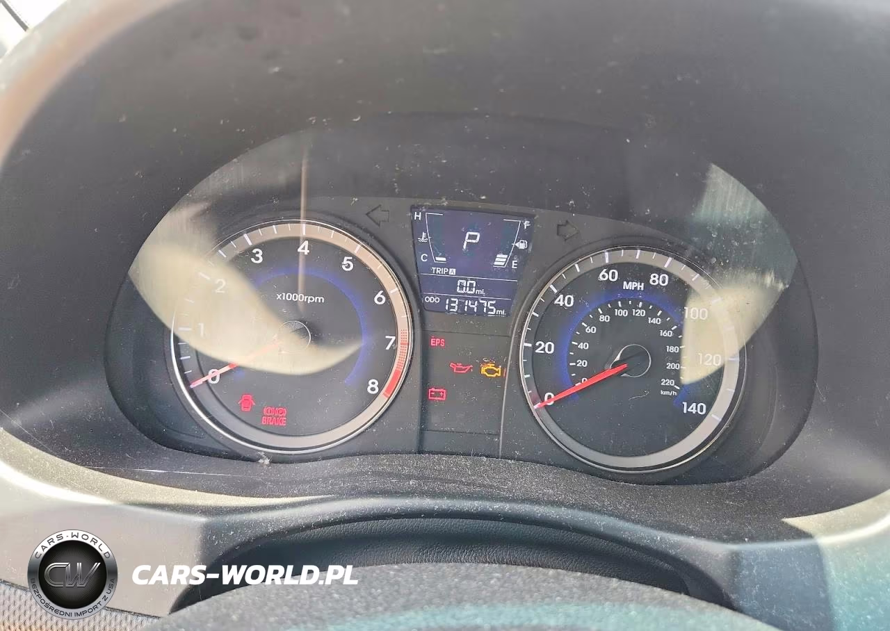 2012 Hyundai Accent Gls VIN:KMHCT5AEXCU056807 - 9