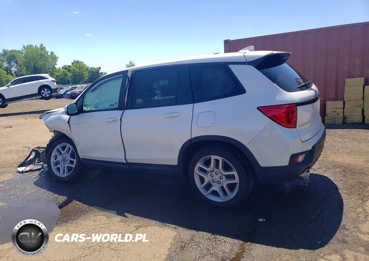 2025 Honda Passport Exl VIN:5FNYF8H57SB000663 - 2