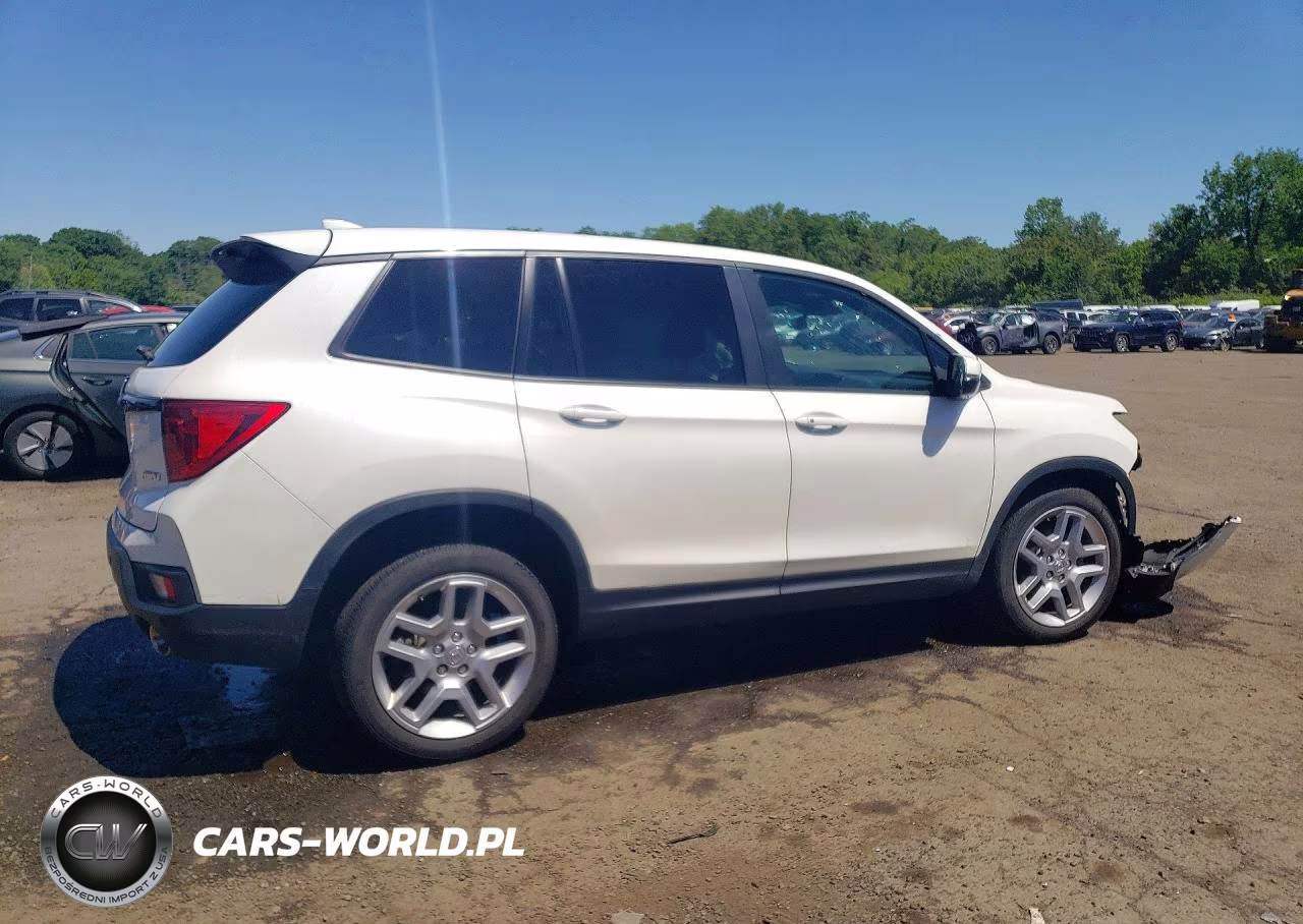 2025 Honda Passport Exl VIN:5FNYF8H57SB000663 - 3