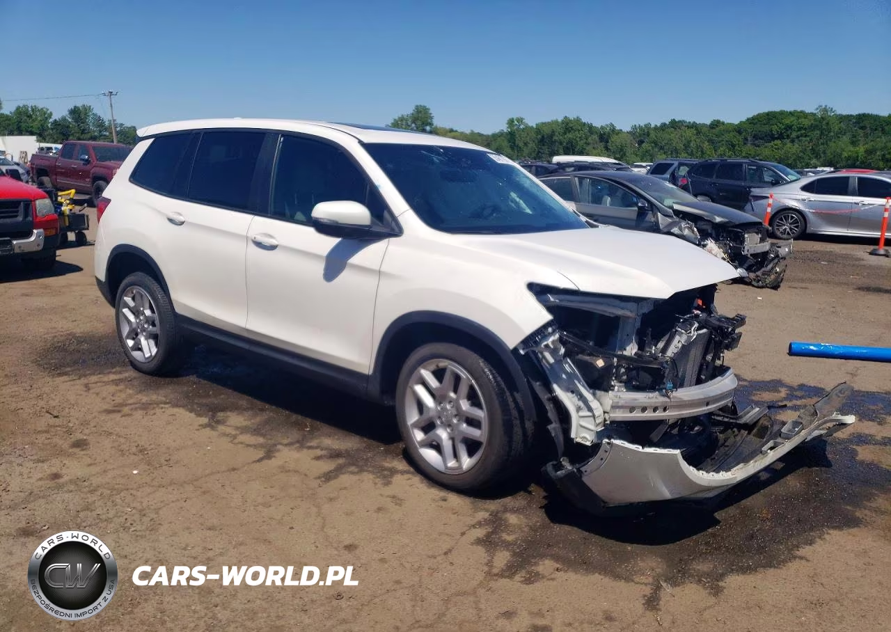 2025 Honda Passport Exl VIN:5FNYF8H57SB000663 - 4