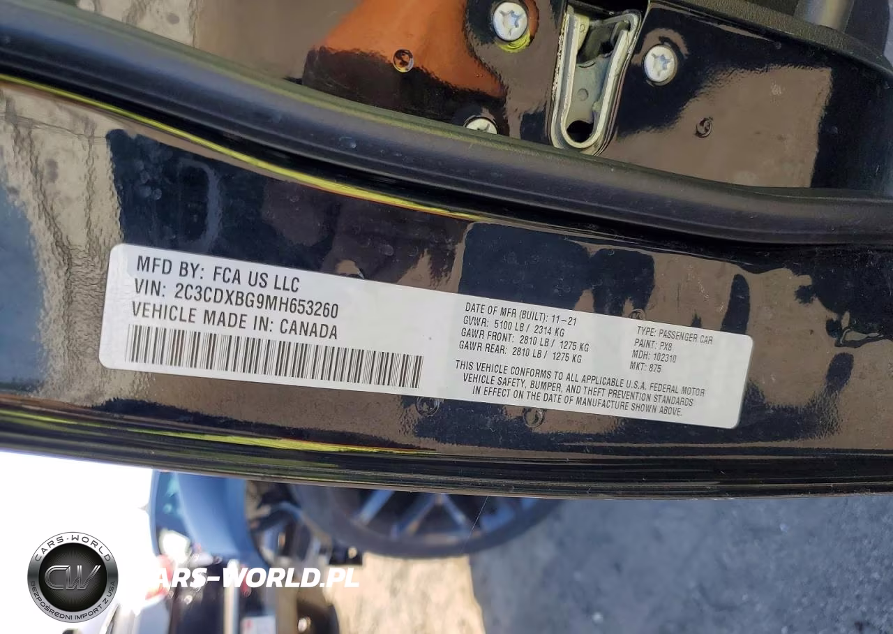 2021 Dodge Charger Sxt VIN:2C3CDXBG9MH653260 - 12