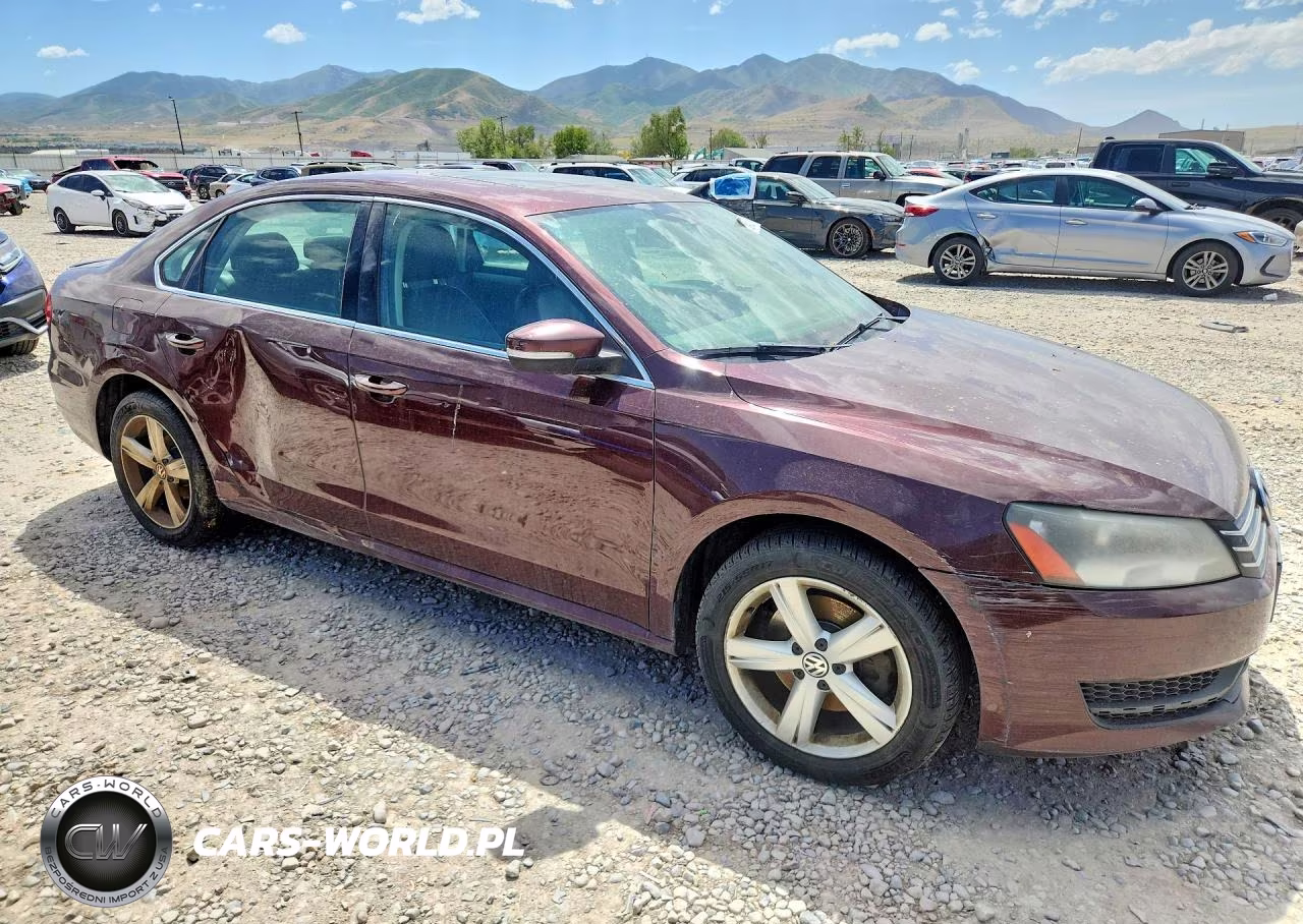 2013 Volkswagen Passat Se VIN:1VWBN7A38DC059195 - 4