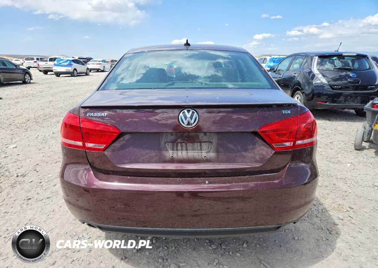 2013 Volkswagen Passat Se VIN:1VWBN7A38DC059195 - 6
