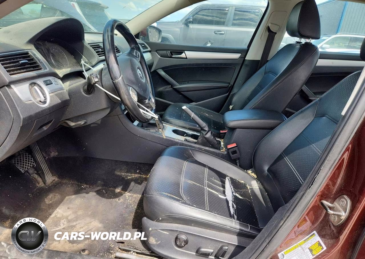 2013 Volkswagen Passat Se VIN:1VWBN7A38DC059195 - 7