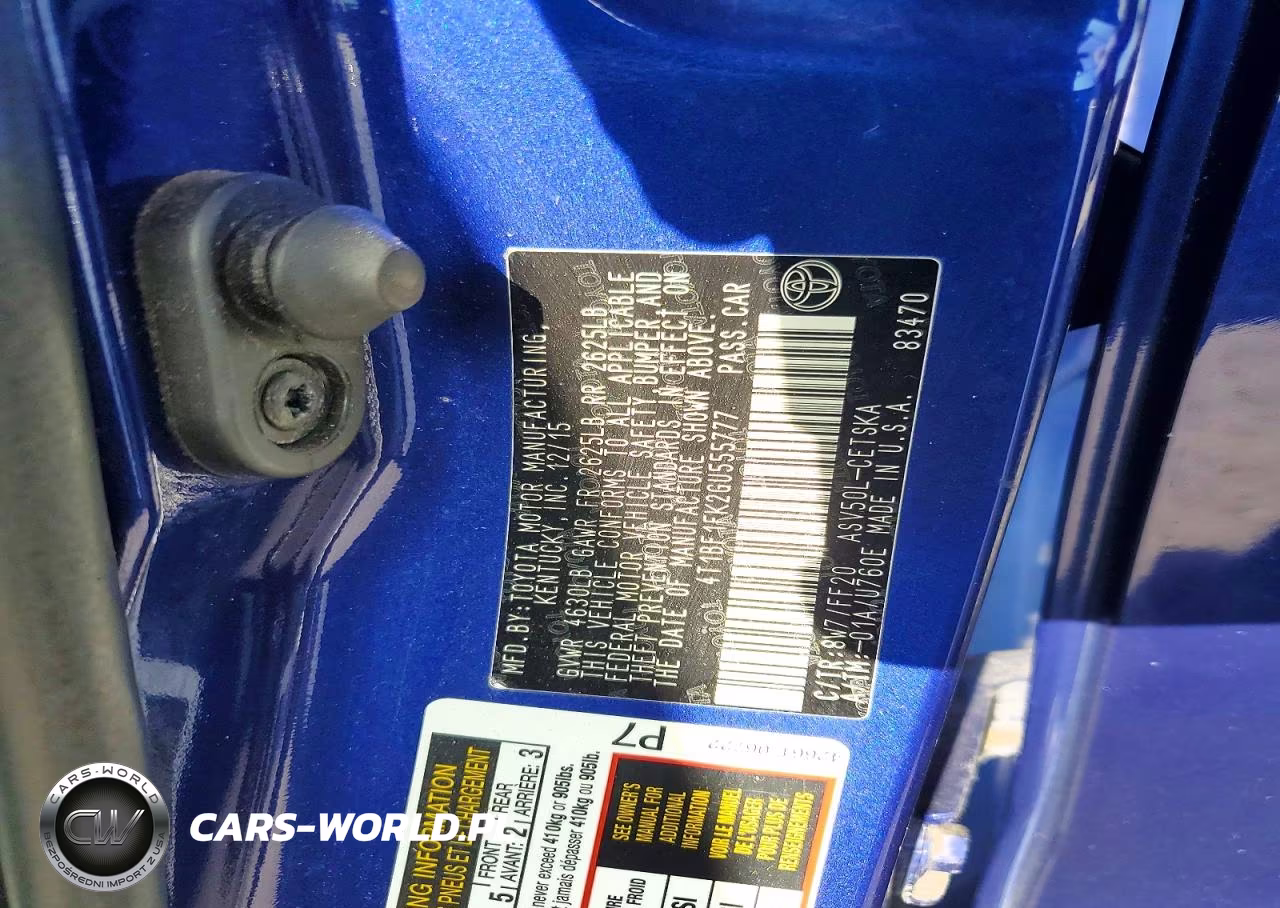 2016 Toyota Camry VIN:4T1BF1FK2GU555777 - 12