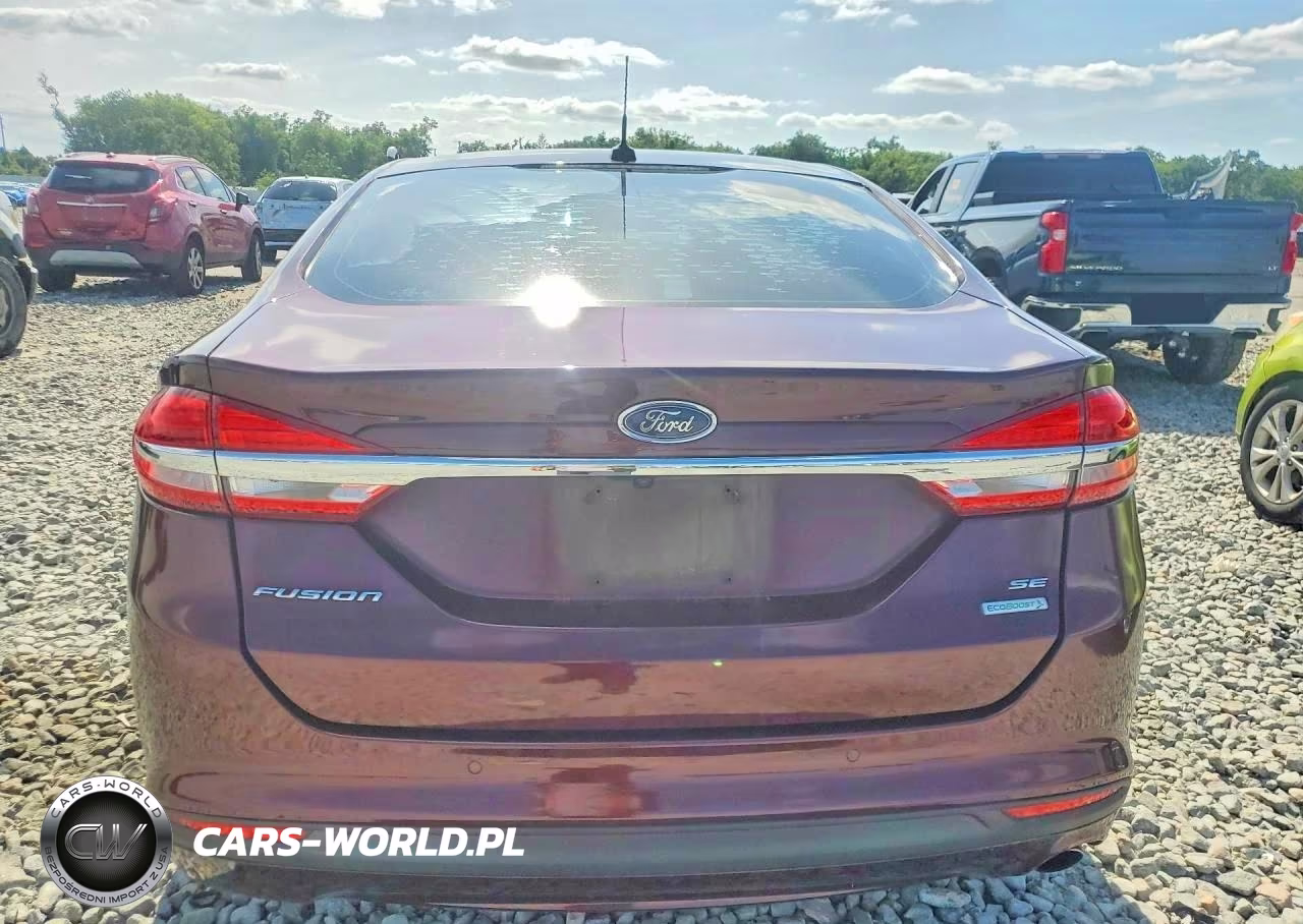 2017 Ford Fusion Se VIN:3FA6P0HD7HR167311 - 6
