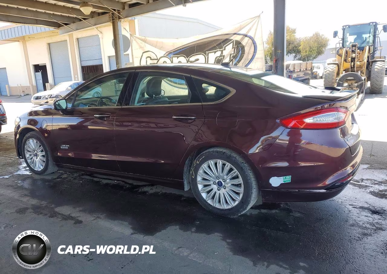 2013 Ford Fusion Titanium Phev VIN:3FA6P0SU1DR273966 - 2
