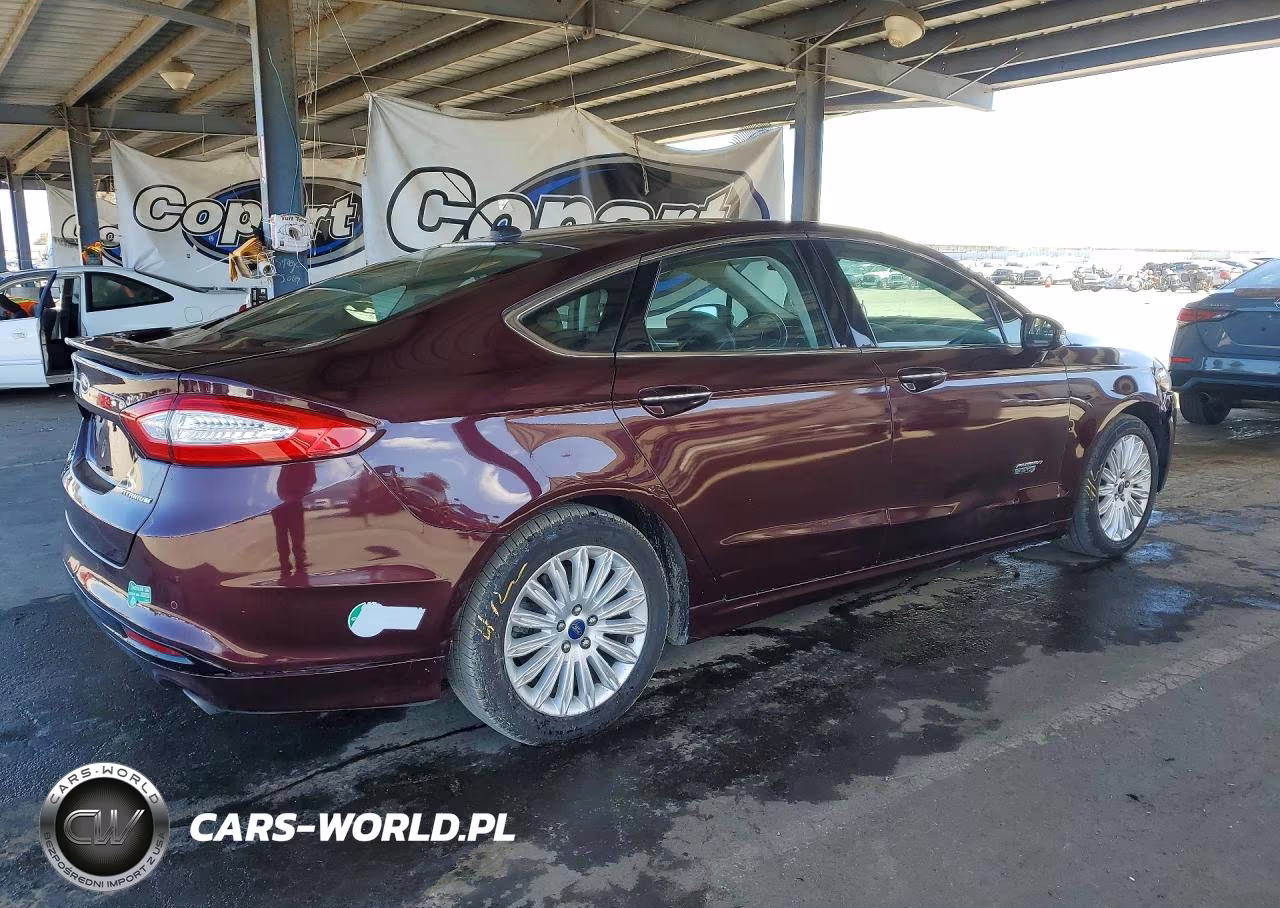2013 Ford Fusion Titanium Phev VIN:3FA6P0SU1DR273966 - 3