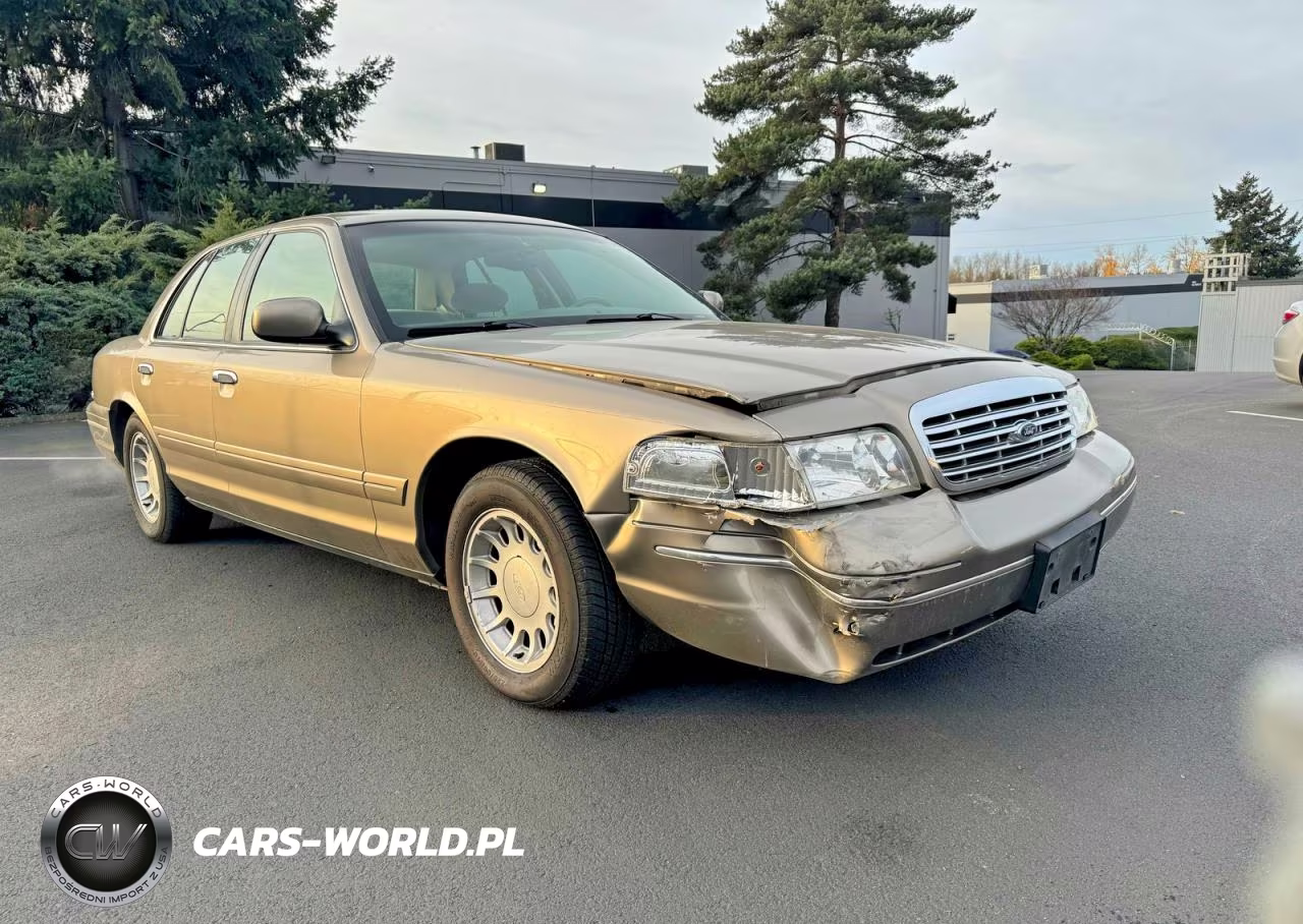 2001 Ford Crown Victoria Lx VIN:2FAFP74W41X162882 - 2