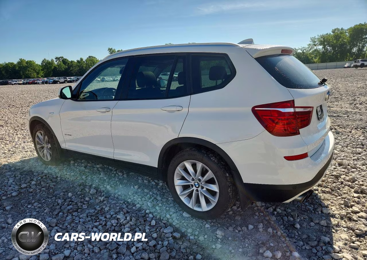 2015 BMW X3 xDrive28I VIN:5UXWX9C53F0D57250 - 2