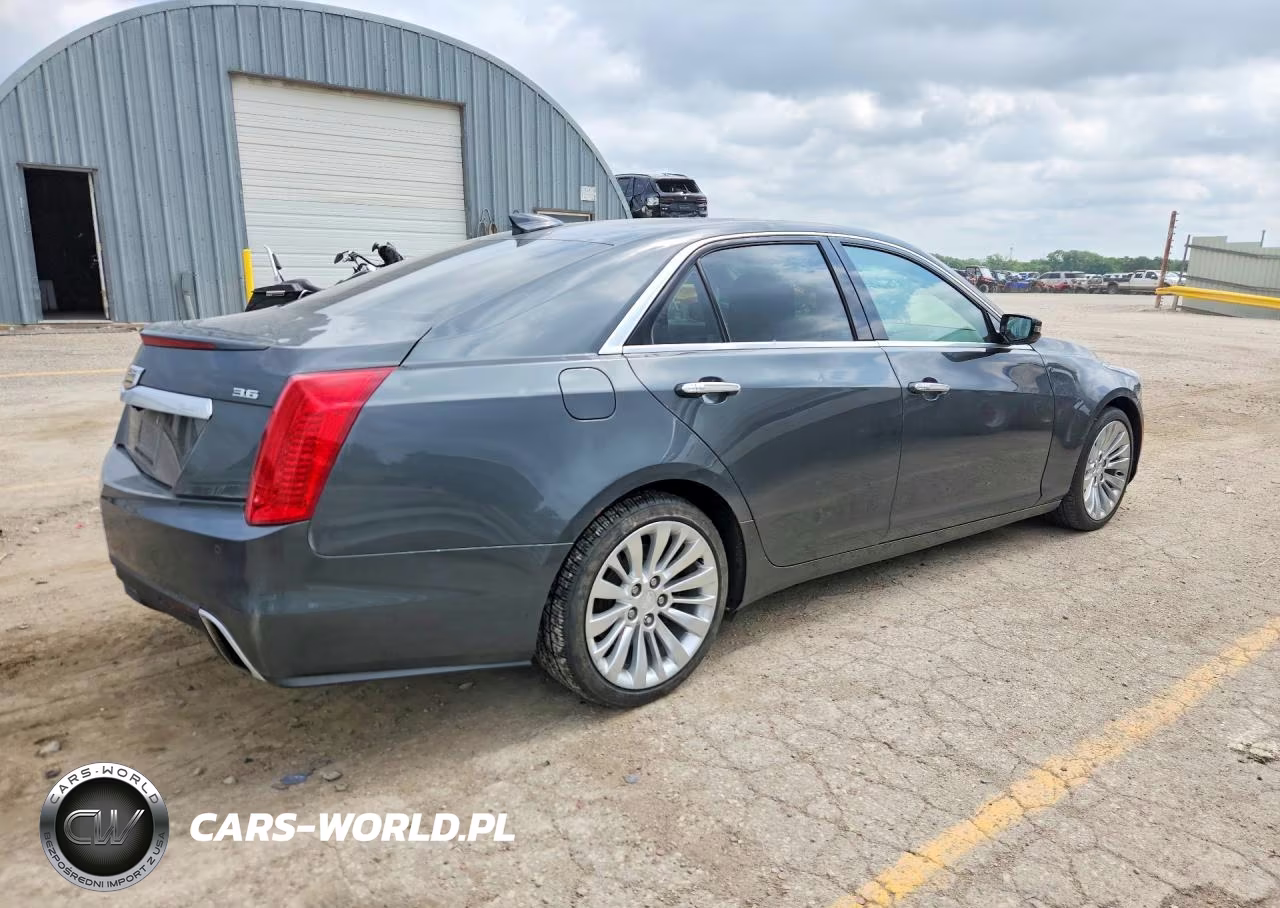 2017 Cadillac Cts Premium Luxury VIN:1G6AY5SSXH0179932 - 3