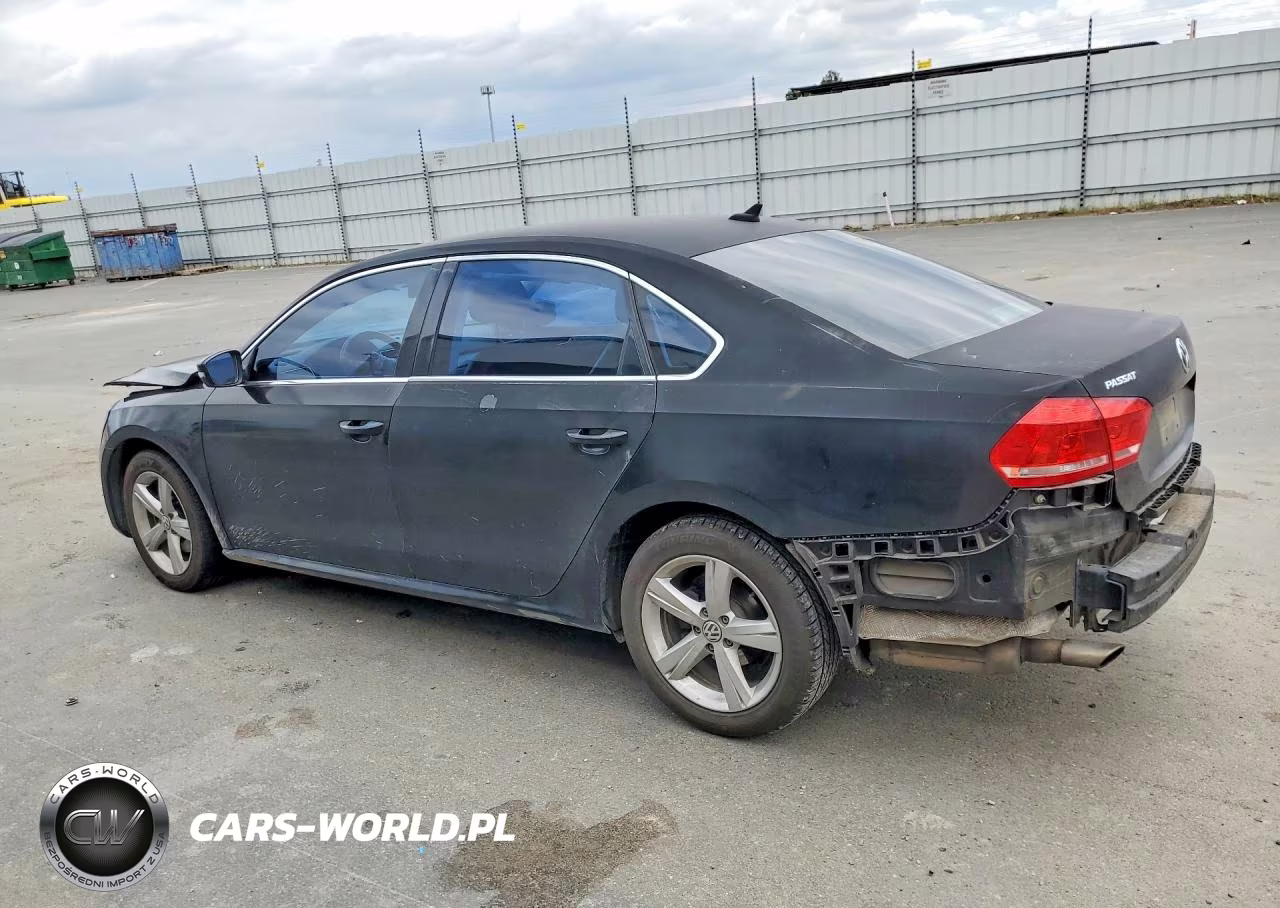 2014 Volkswagen Passat Se VIN:1VWBT7A35EC093666 - 2