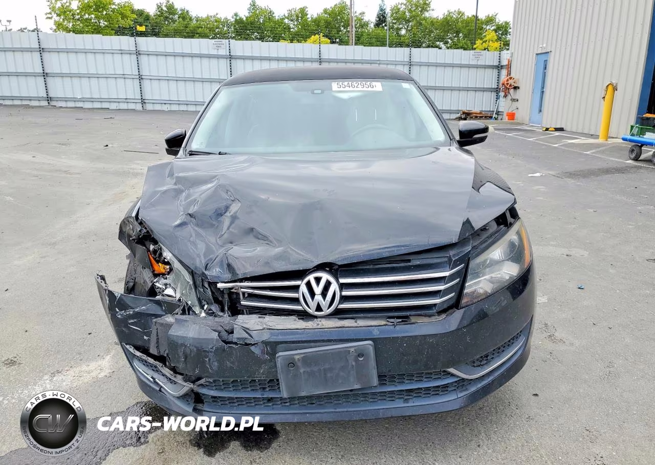 2014 Volkswagen Passat Se VIN:1VWBT7A35EC093666 - 5