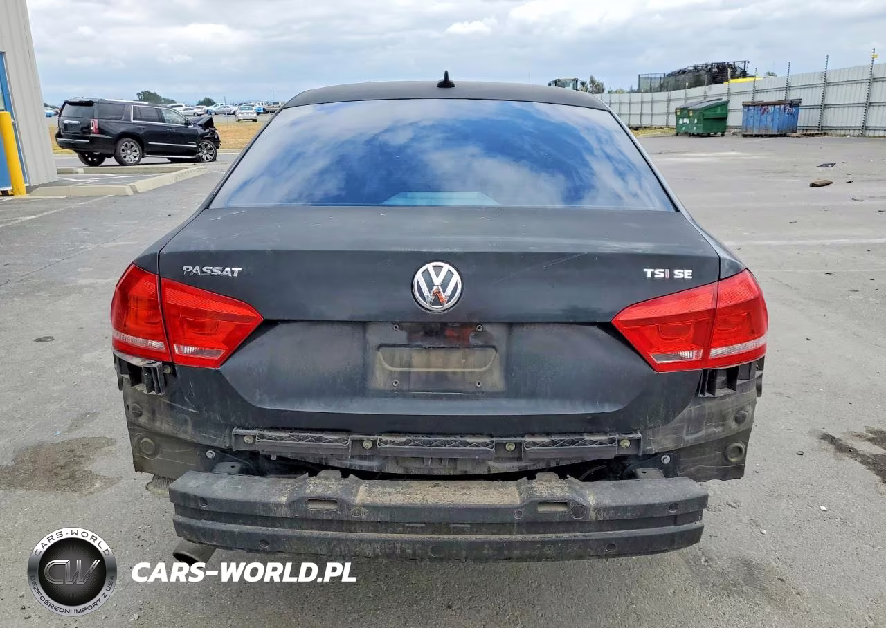 2014 Volkswagen Passat Se VIN:1VWBT7A35EC093666 - 6