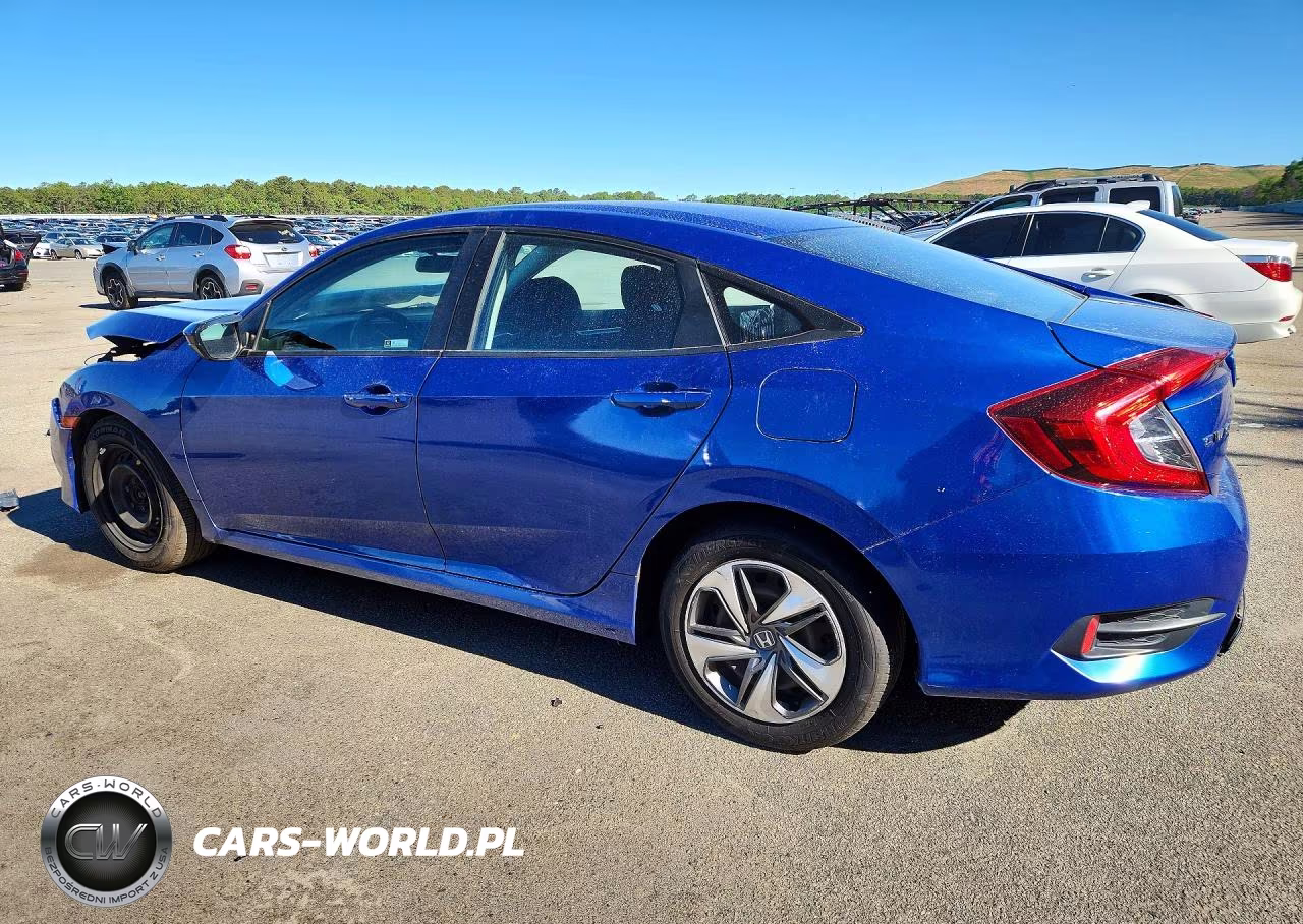 2019 Honda Civic Lx VIN:2HGFC2F65KH574599 - 2