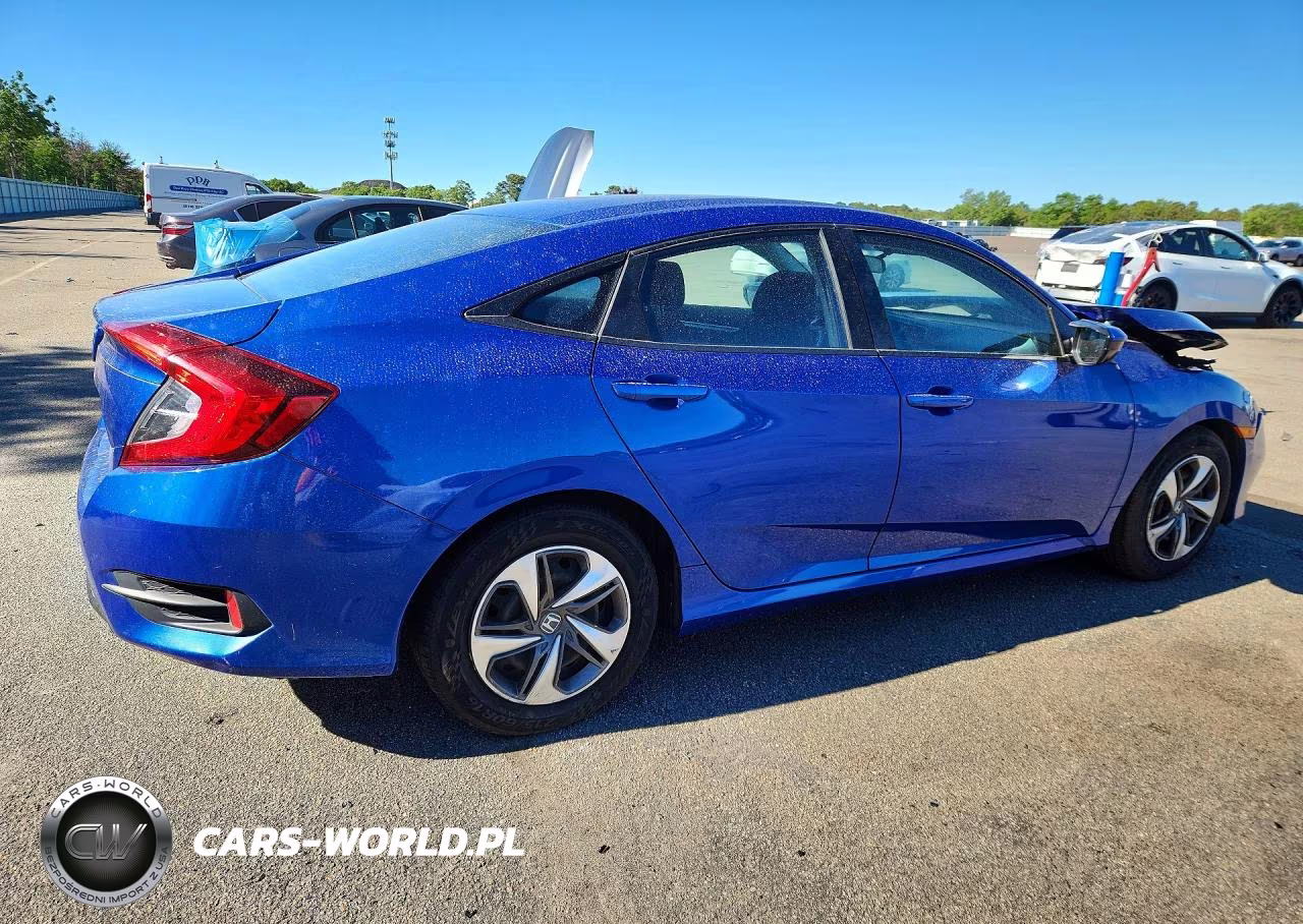 2019 Honda Civic Lx VIN:2HGFC2F65KH574599 - 3