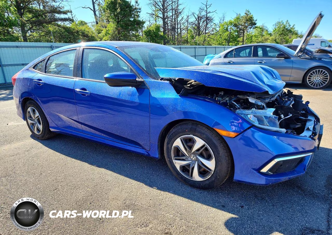 2019 Honda Civic Lx VIN:2HGFC2F65KH574599 - 4