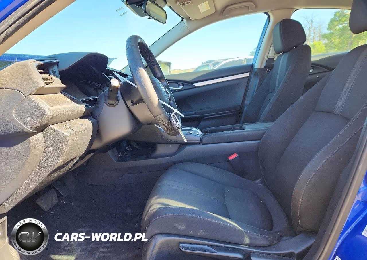 2019 Honda Civic Lx VIN:2HGFC2F65KH574599 - 7