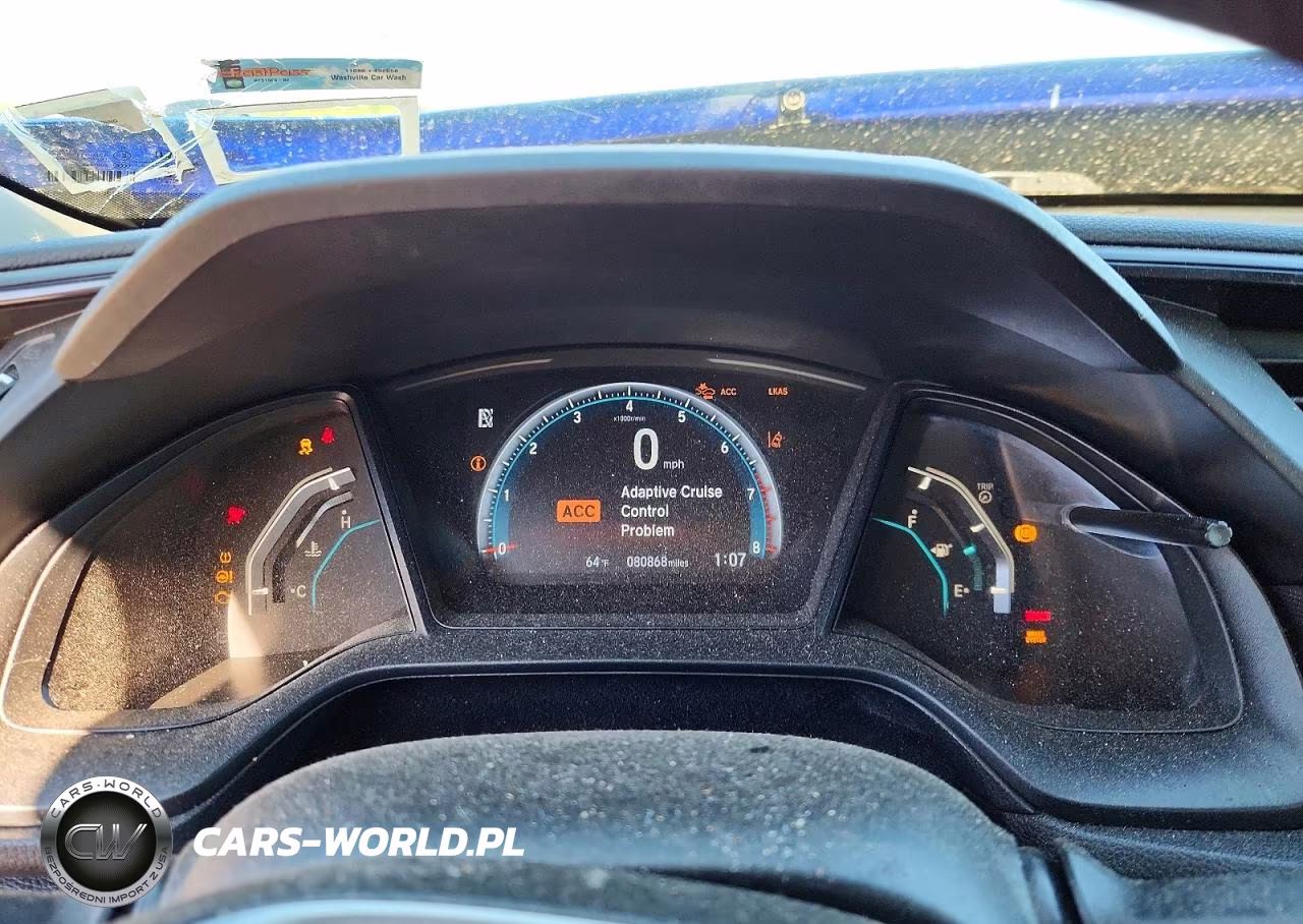 2019 Honda Civic Lx VIN:2HGFC2F65KH574599 - 9
