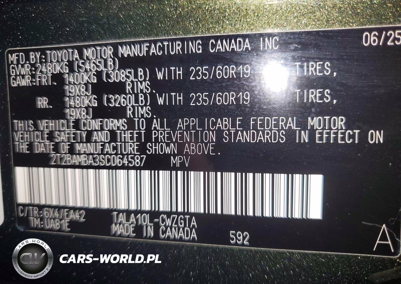 2025 Lexus Rx 350 Premium VIN:2T2BAMBA3SC064587 - 13