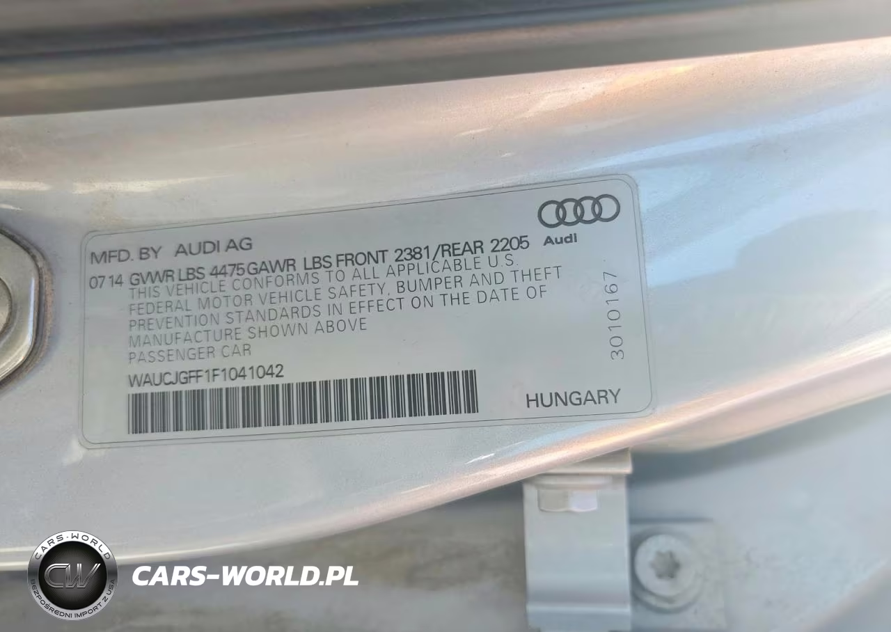 2015 Audi A3 VIN:WAUCJGFF1F1041042 - 12
