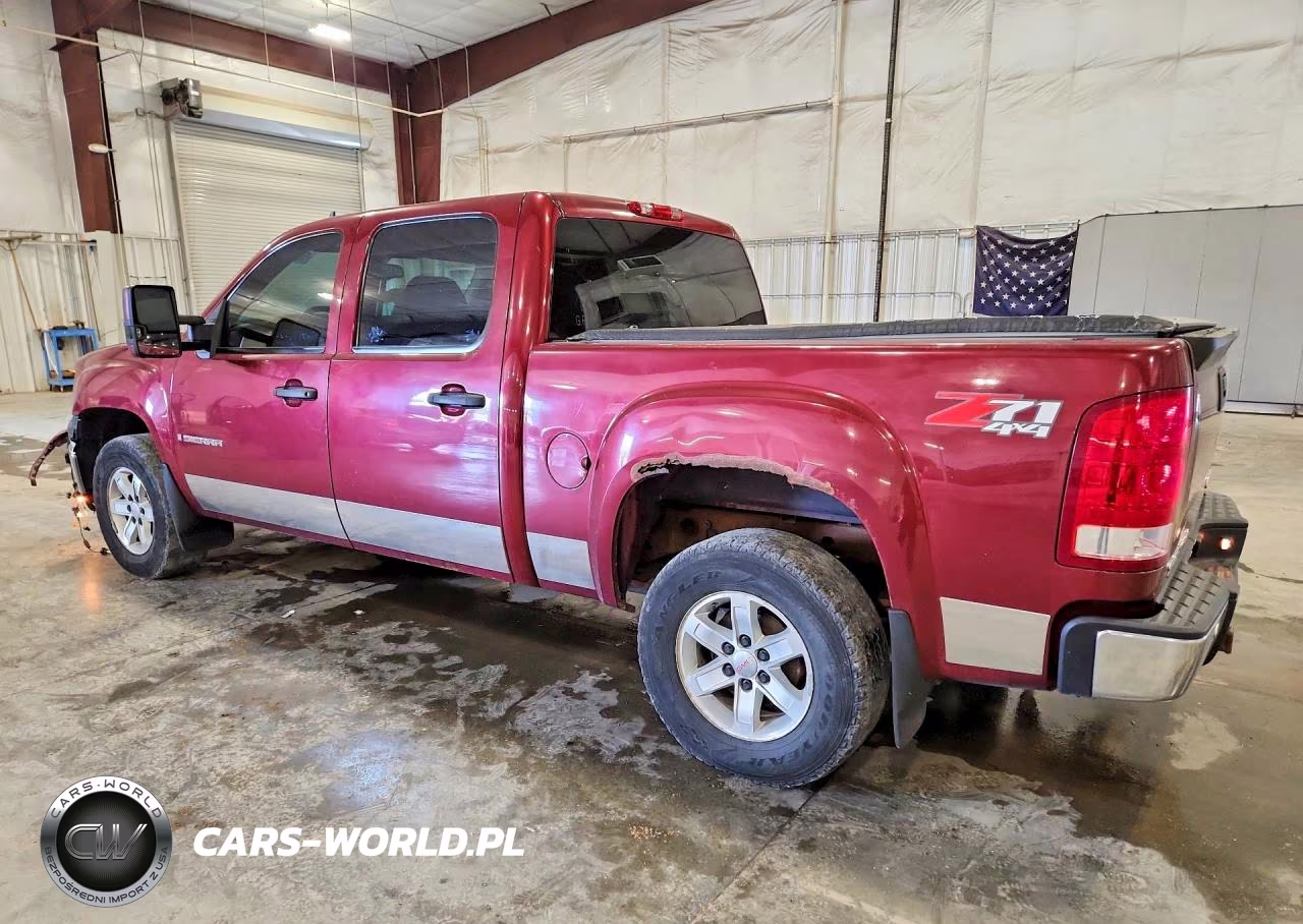 2008 GMC Sierra K1500 VIN:3GTEK13318G307499 - 2