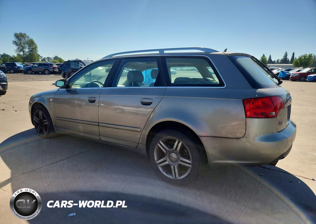 2007 Audi A4 2.0T Avant Quattro VIN:WAUKF78E57A231624 - 2