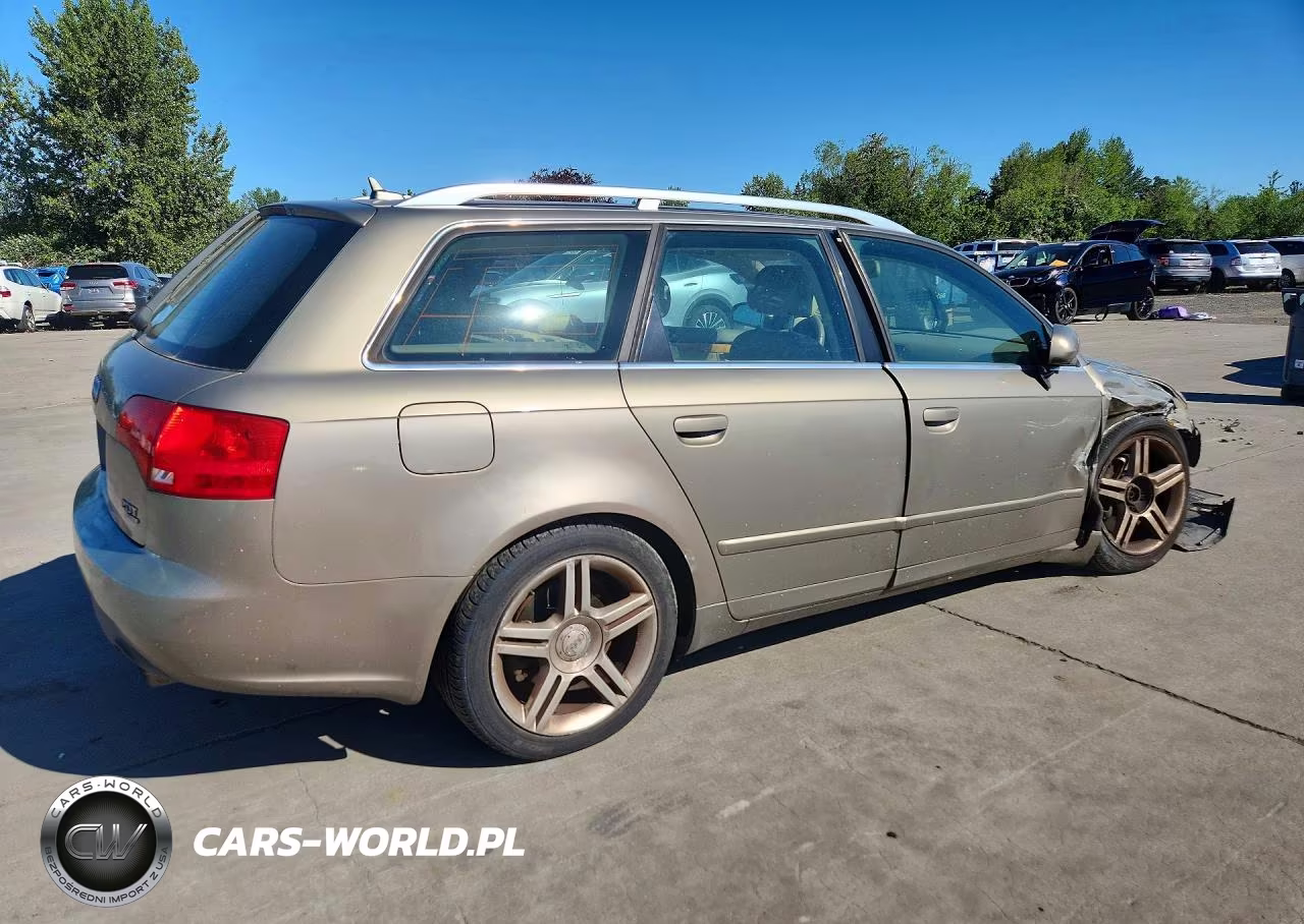 2007 Audi A4 2.0T Avant Quattro VIN:WAUKF78E57A231624 - 3