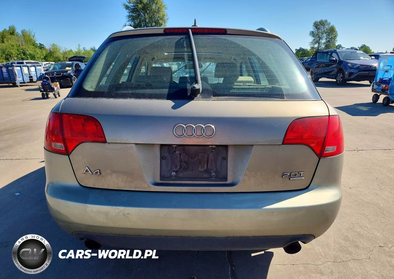 2007 Audi A4 2.0T Avant Quattro VIN:WAUKF78E57A231624 - 6