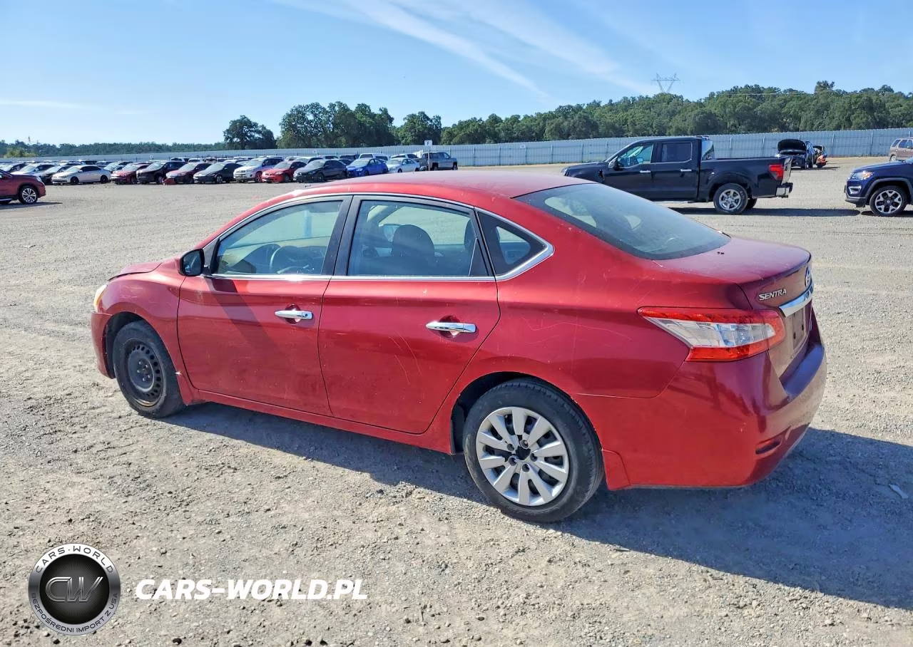 2014 Nissan Sentra Sv VIN:3N1AB7APXEL646467 - 2
