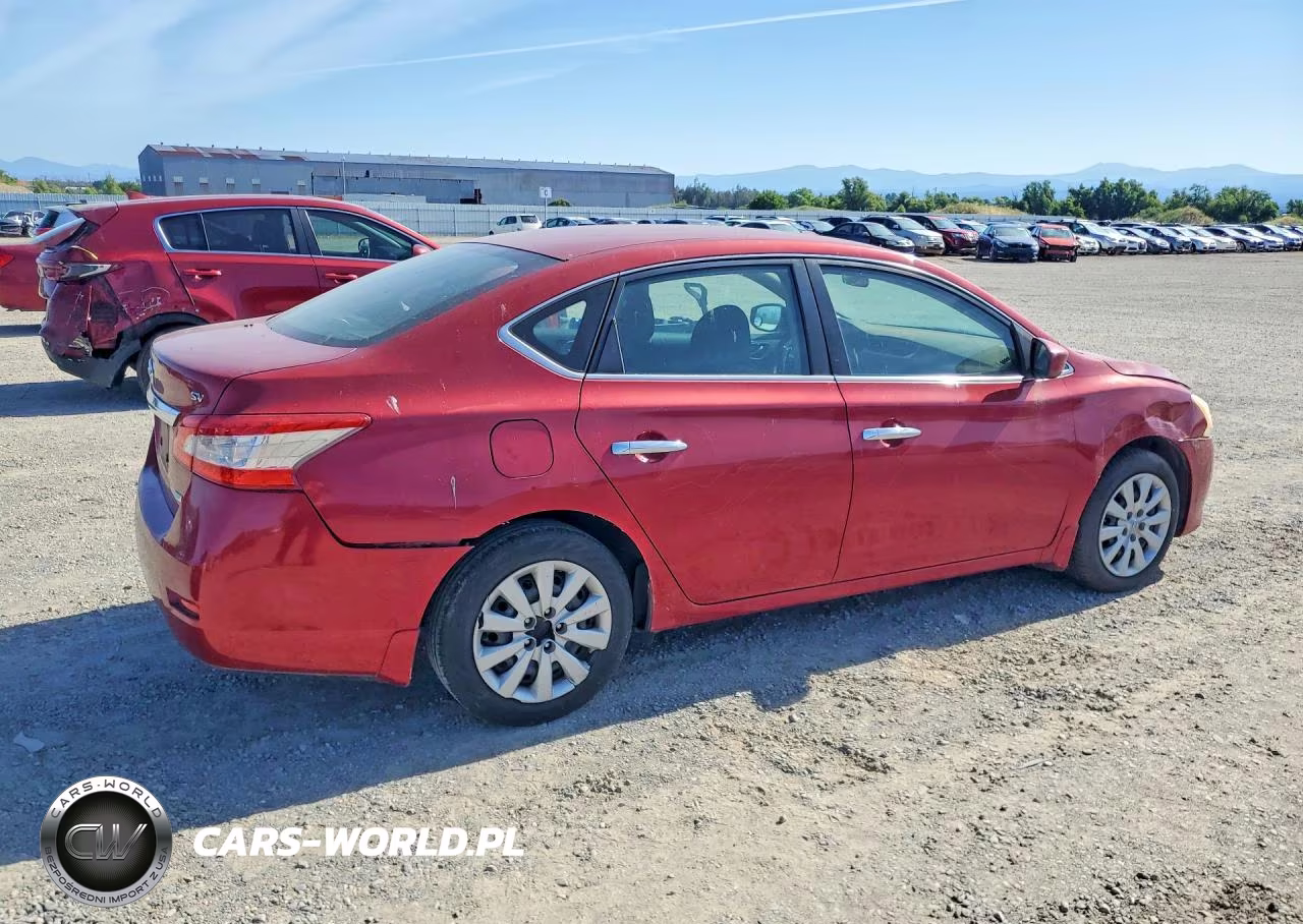 2014 Nissan Sentra Sv VIN:3N1AB7APXEL646467 - 3