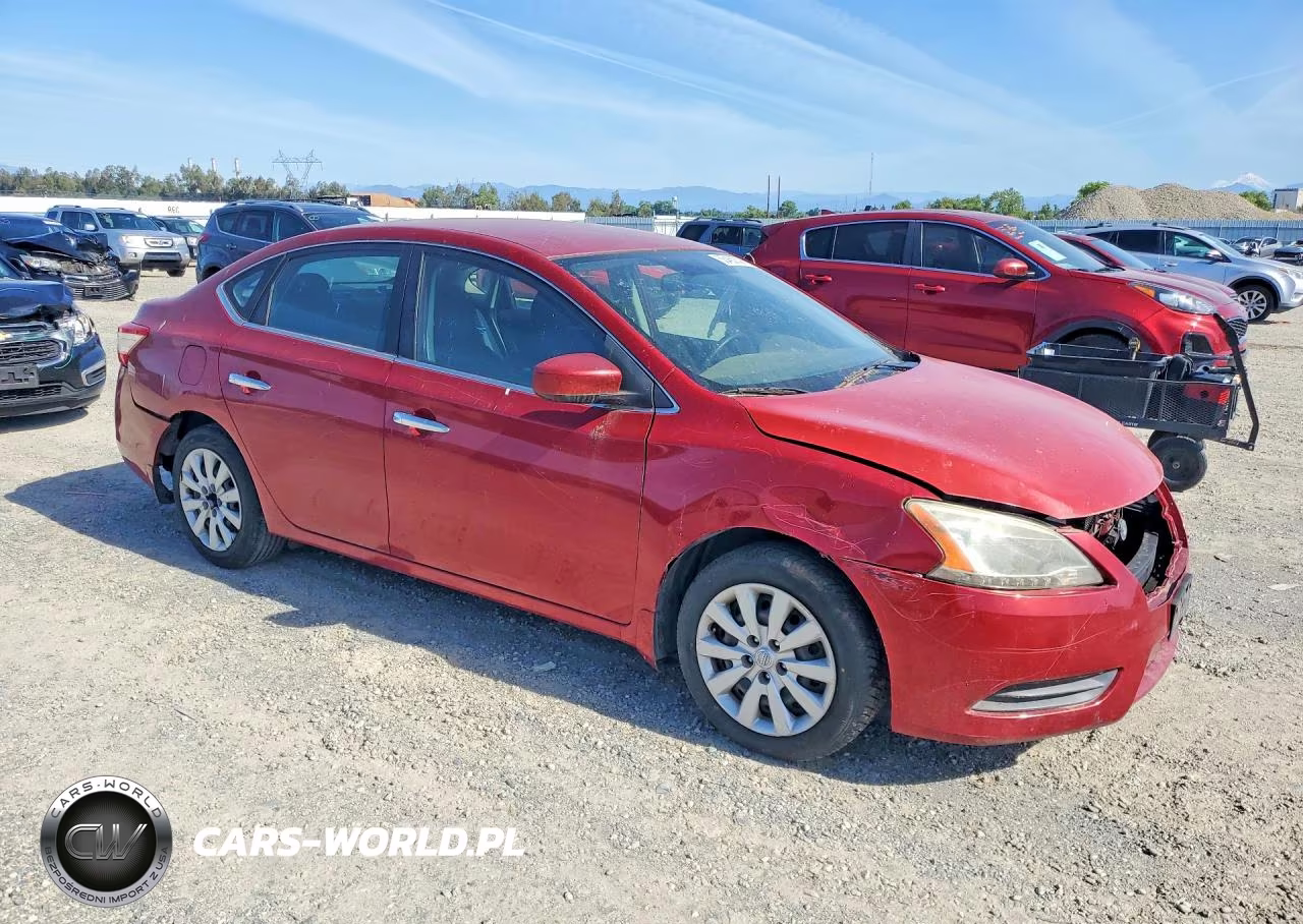 2014 Nissan Sentra Sv VIN:3N1AB7APXEL646467 - 4