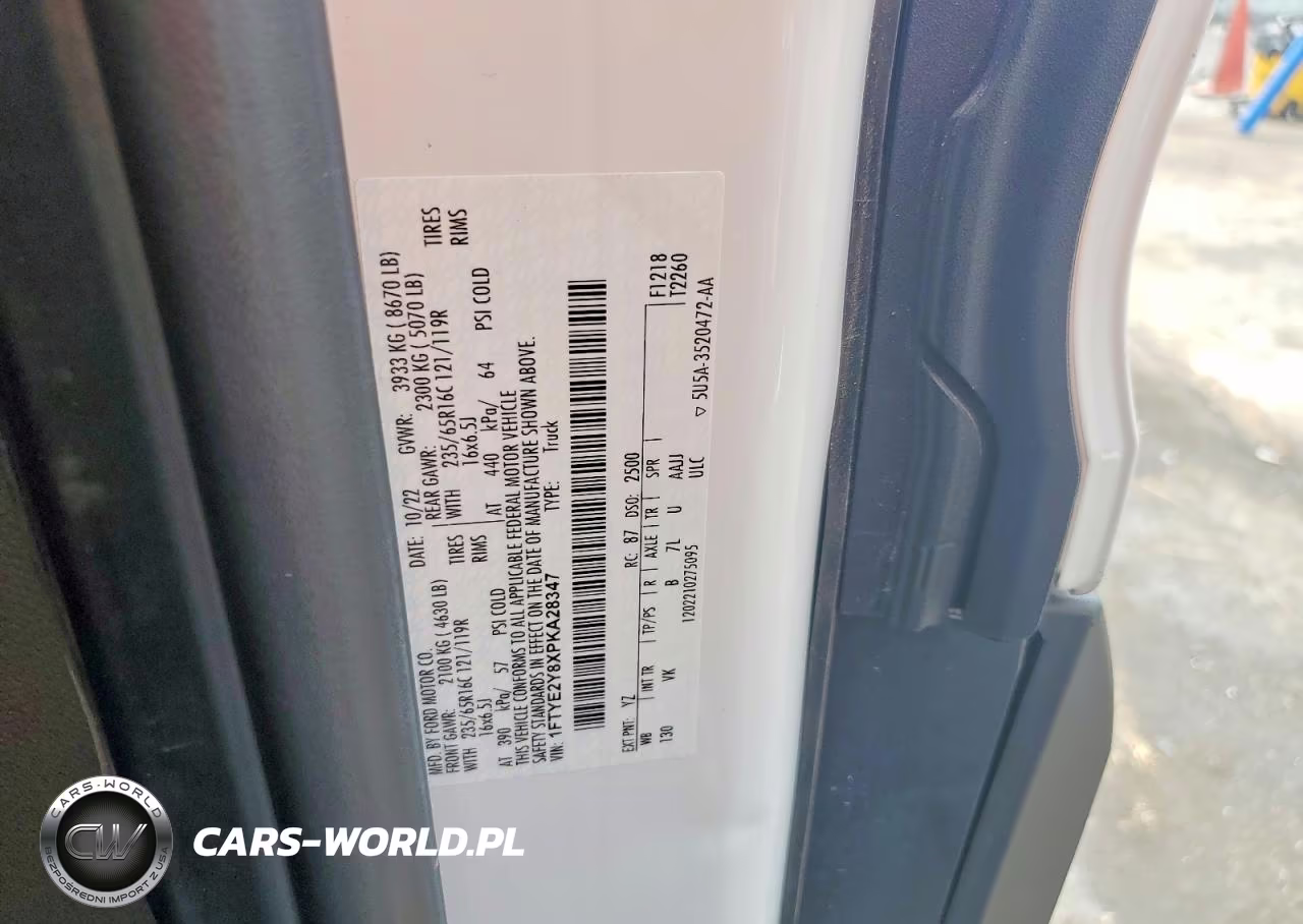 2023 Ford Transit T-150 VIN:1FTYE2Y8XPKA28347 - 13