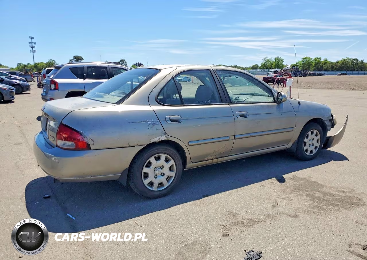 2002 Niss Sentra VIN:3N1CB51D02L686457 - 3
