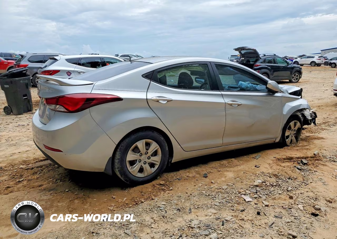 2016 Hyundai Elantra Se VIN:KMHDH4AE5GU481244 - 3