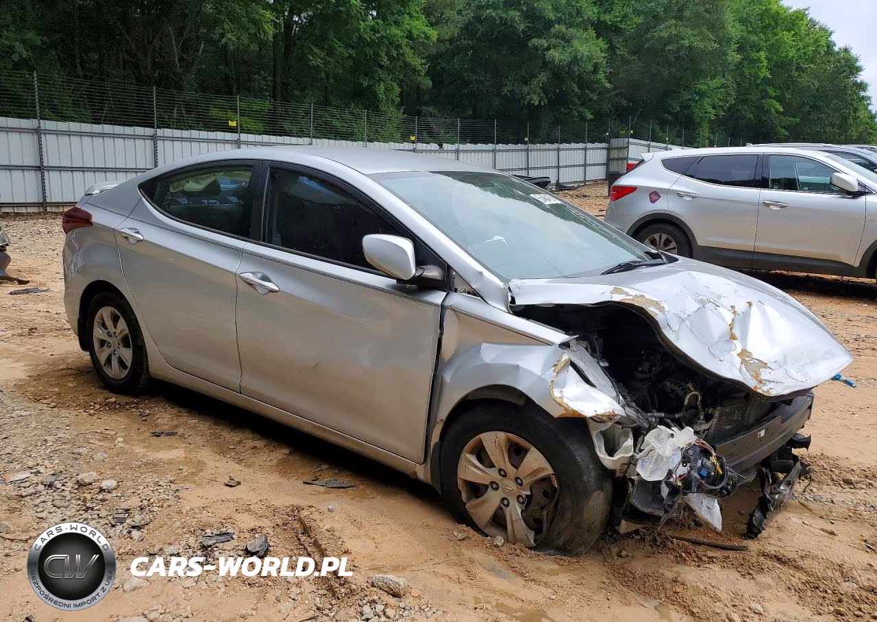 2016 Hyundai Elantra Se VIN:KMHDH4AE5GU481244 - 4
