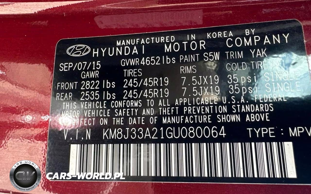 2016 Hyundai Tucson Limited VIN:KM8J33A21GU080064 - 10