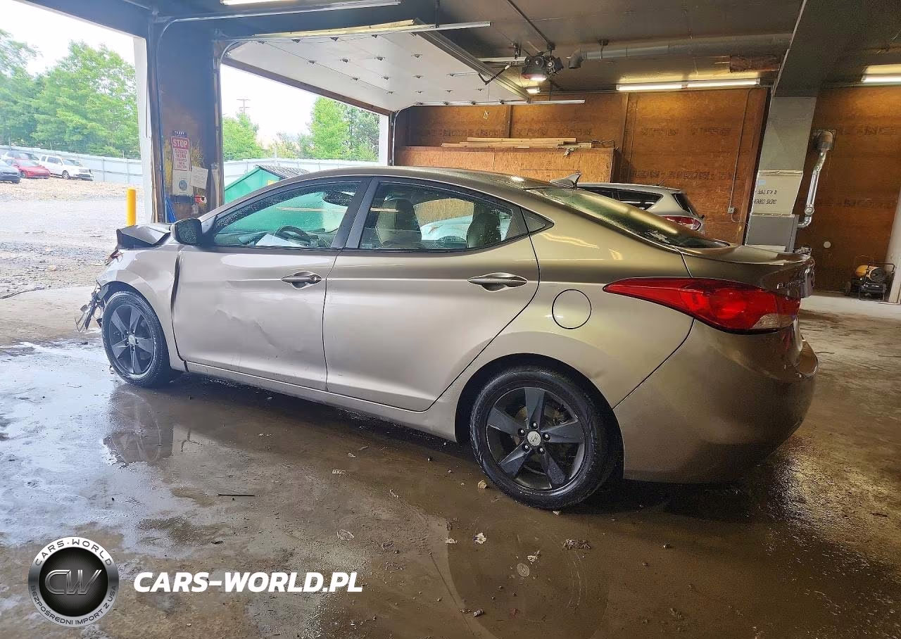 2013 Hyundai Elantra Gls VIN:5NPDH4AE4DH337047 - 2