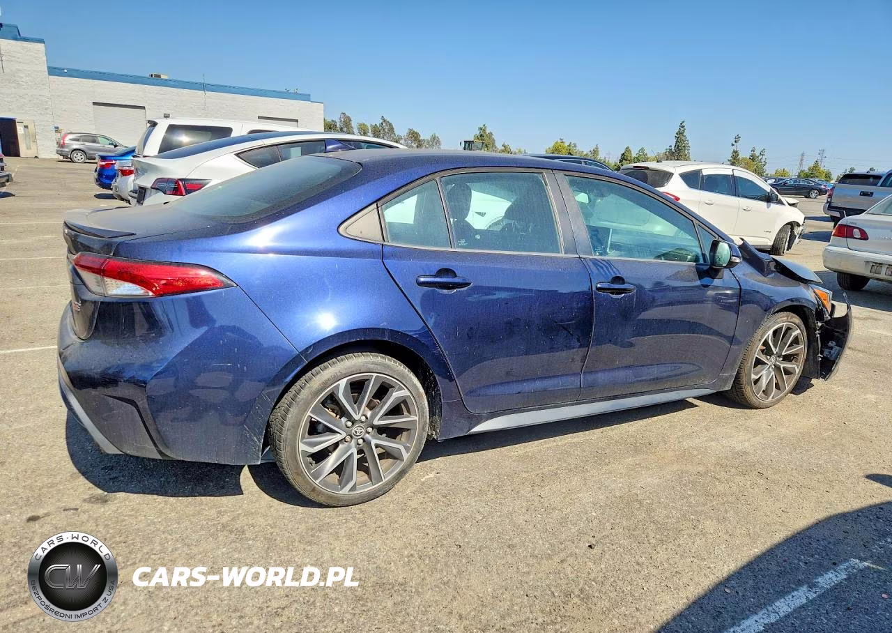 2020 Toyota Corolla Se VIN:5YFS4RCEXLP031954 - 3