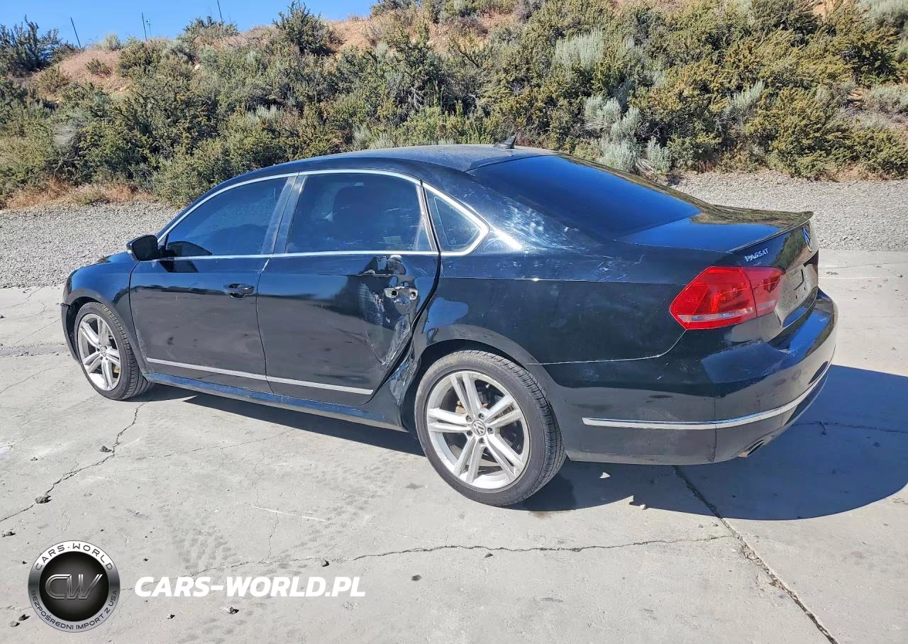 2014 Volkswagen Passat Sel VIN:1VWCN7A33EC005180 - 2