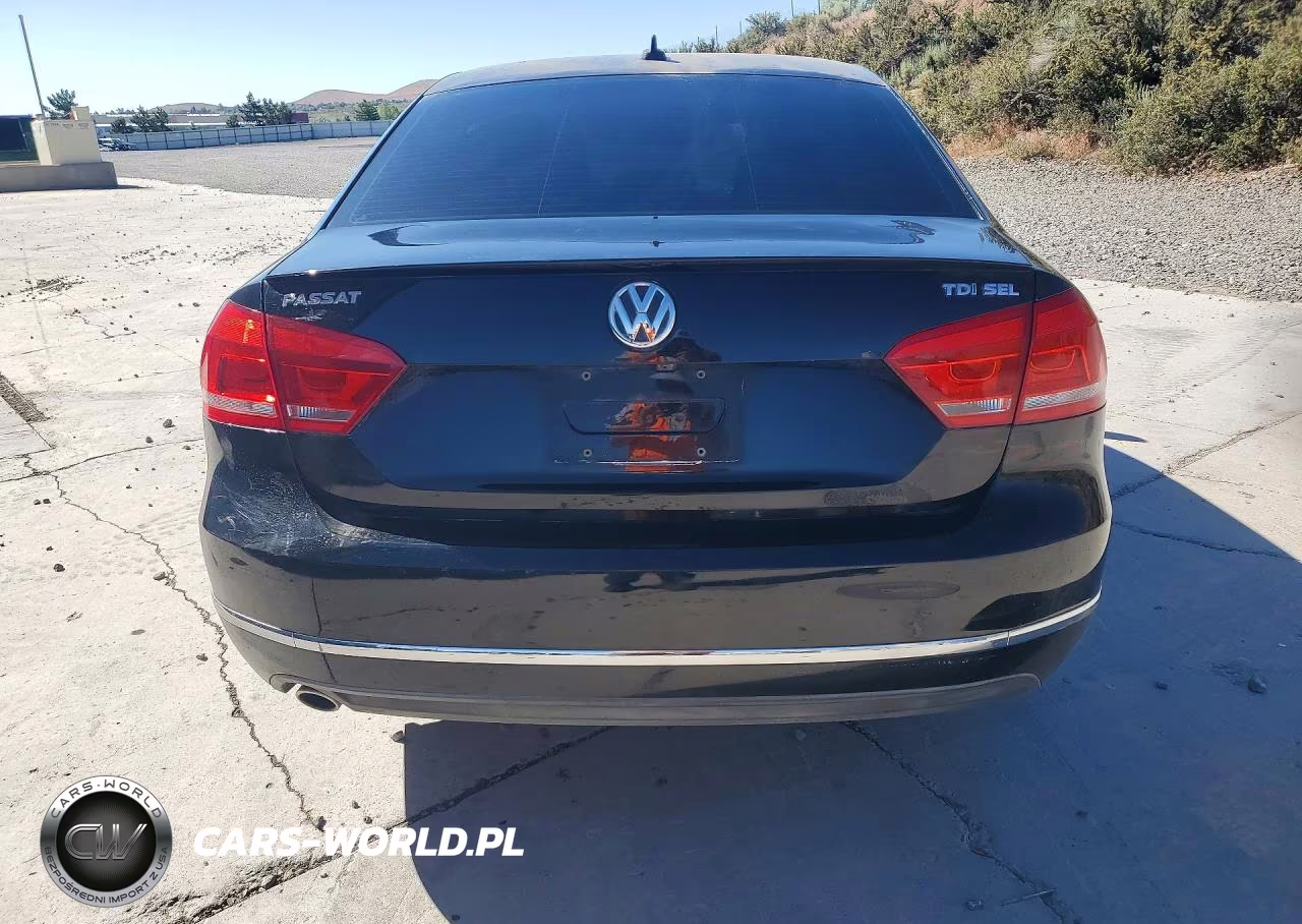 2014 Volkswagen Passat Sel VIN:1VWCN7A33EC005180 - 6