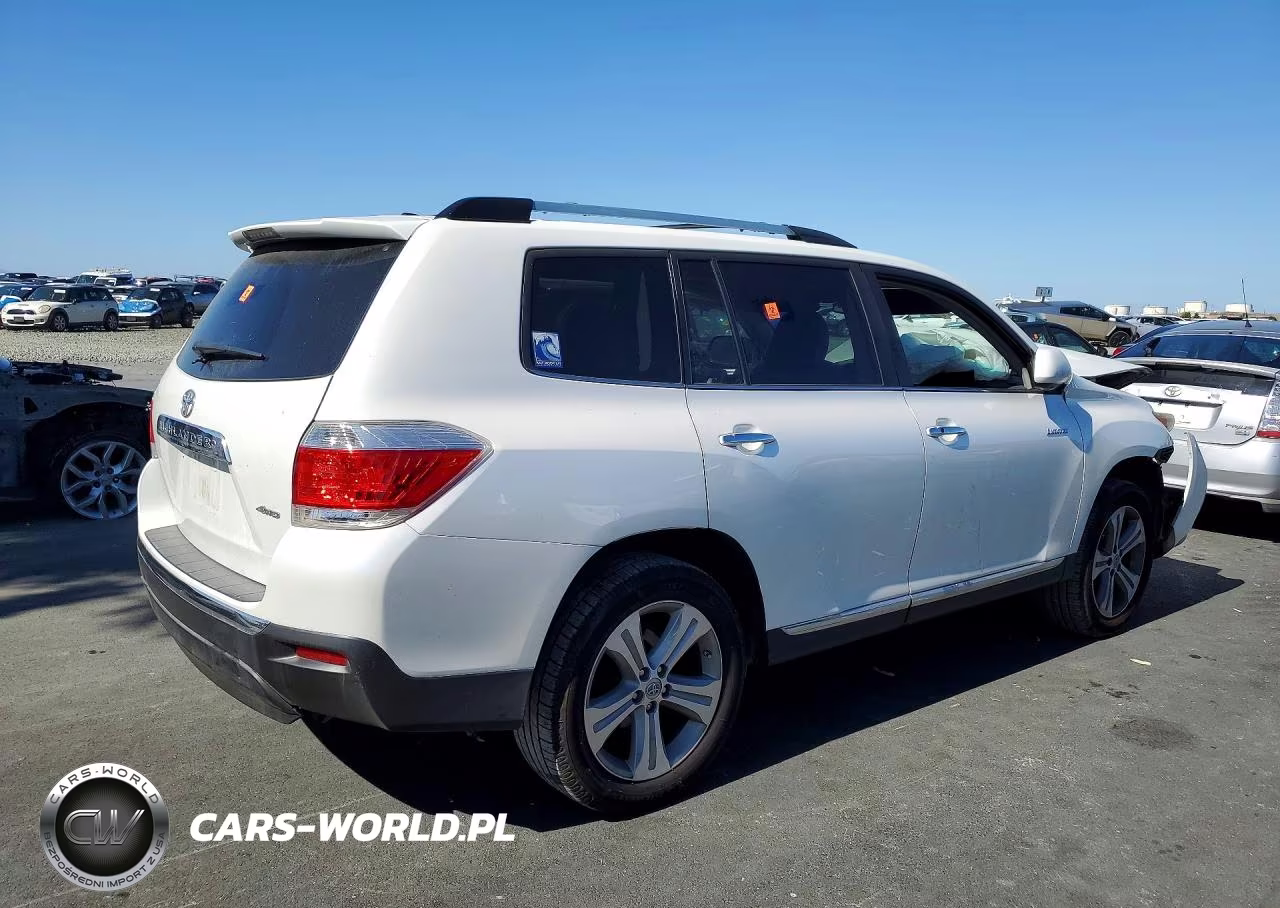 2013 Toyota Highlander Limited VIN:5TDDK3EH4DS269648 - 3
