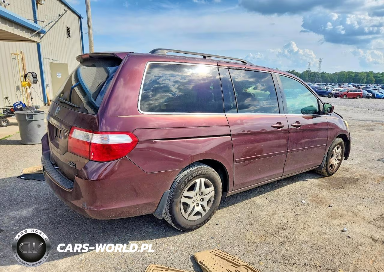 2007 Honda Odyssey Ex VIN:5FNRL384X7B439838 - 3