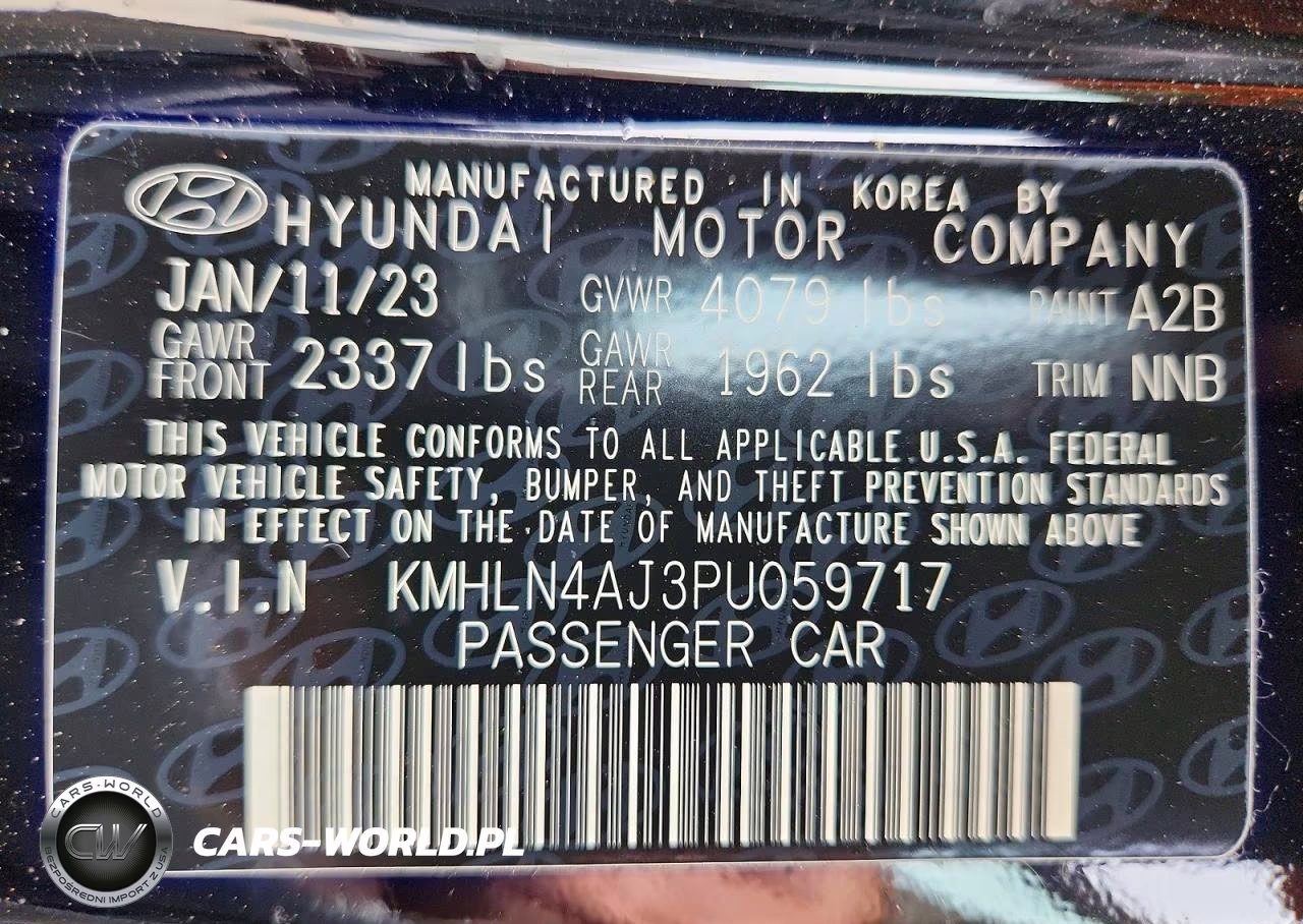 2023 Hyundai Elantra Limited VIN:KMHLN4AJ3PU059717 - 13